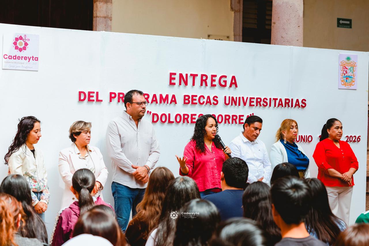 Becas Dolores Correa beneficiará a 121 estudiantes de Cadereyta