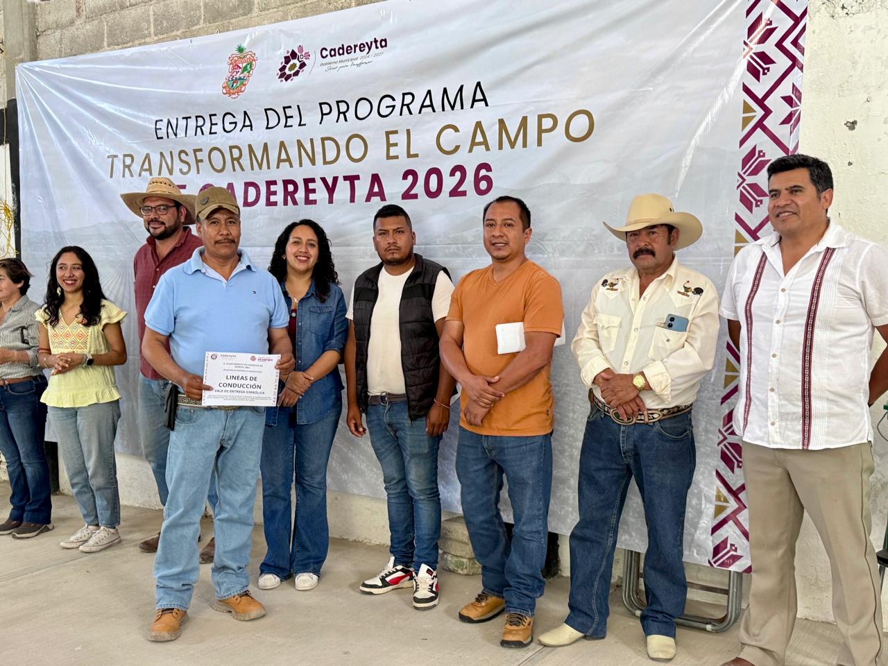 Fortalece Cadereyta al sector agropecuario con inversión histórica y acciones de sanidad animal